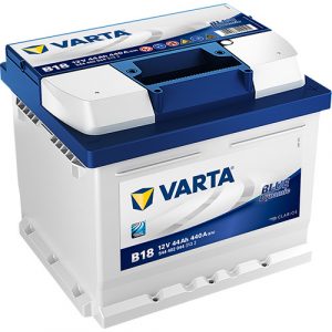 Auto's VARTA Blue Dynamic B18 12V 44Ah 440A (CCA) 207x175x175 11.3kg Batteryhouse