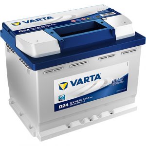 Auto's VARTA Blue Dynamic D24 12V 60Ah 540A (CCA) 242x175x190 15kg Batteryhouse