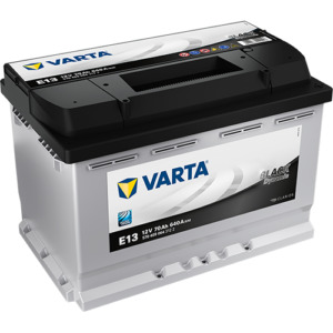 Auto's VARTA Black Dynamic E13 12V 70Ah 640A (CCA) 278x175x190 16.6kg Batteryhouse