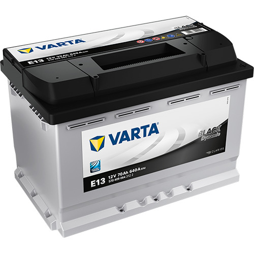 Black Dynamic 12V 70Ah 640A (CCA) 278x175x190 16.6kg | Batteryhouse – of autobatterij kopen