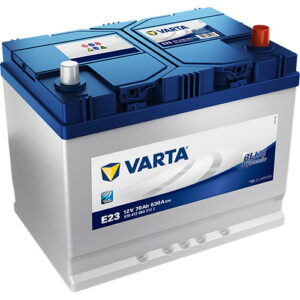 Auto's VARTA Blue Dynamic E23 12V 70Ah 630A (CCA) 261x175x220 17.3kg Batteryhouse