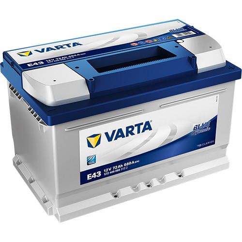 doel ik ben slaperig stok VARTA Blue Dynamic E43 12V 72Ah 680A (CCA) 278x175x175 17.1kg |  Batteryhouse – Autoaccu of autobatterij kopen