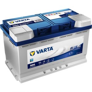 Auto's VARTA Blue Dynamic EFB N80 12V 80Ah 800A (CCA) 315x175x190 21.7kg Batteryhouse