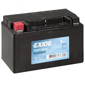 Auto's EXIDE Auxiliary Start-Stop EK091 150x90x105 3kg Batteryhouse
