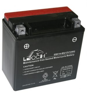 Leoch Leoch AGM+Acidpack EBX14-BS 12V 152x88x147 Batteryhouse